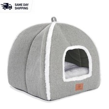 Cozy Cat House Tent - Foldable, Washable with Cushioned Support for Indoor Cats