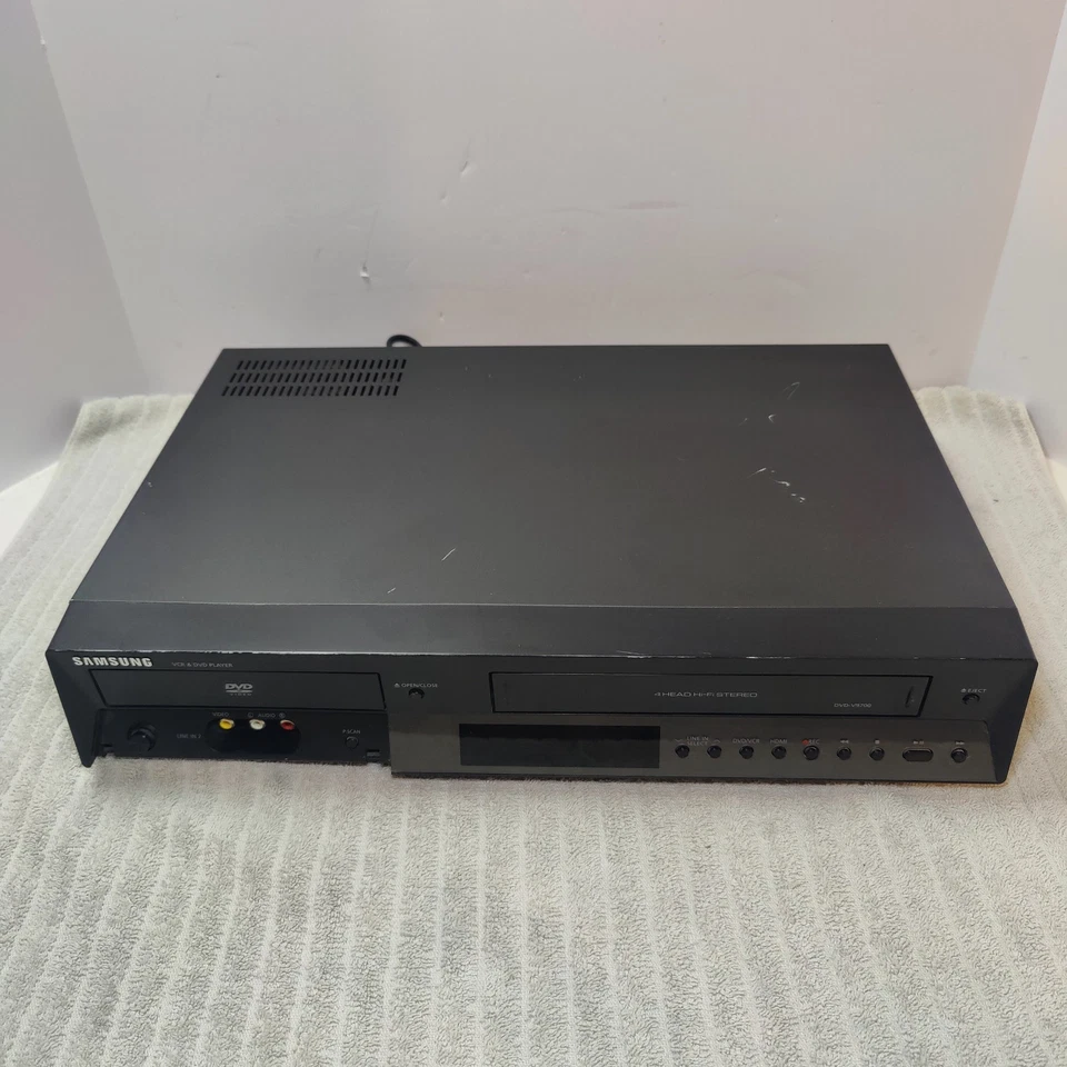 Samsung DVD-V9700 DVD VCR Combo Player HDMI No Remote Tested Works! READ!!! - Image 2 of 4