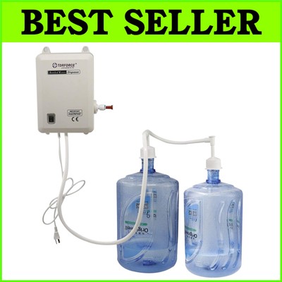 Corded Electric 5 Gallon Water Pump with Muffle Operation - Perfect for Home Use