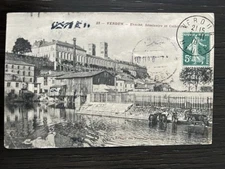 France 1910 Postcard To İstanbul / Bebek Arrival Postmark 