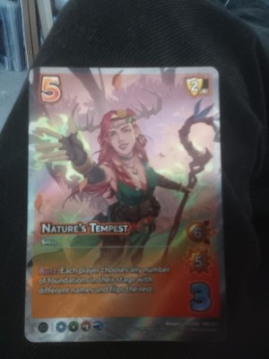 Nature's Tempest 198 Ultra Rare Heroes of Exandria Critical Role Universus CR02
