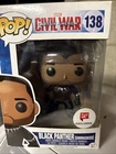 Funko POP! Marvel Civil War - BLACK PANTHER (UNMASKED) #138 Walgreens Exclusive