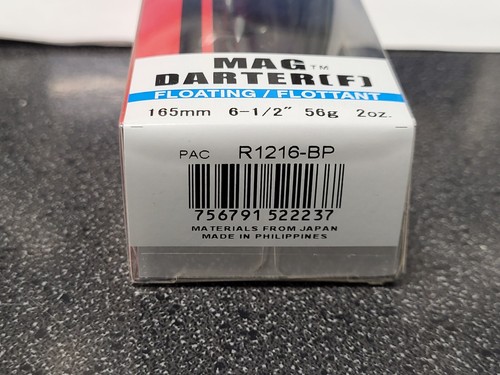 1 Yo-Zuri Lures NEW Mag Darter BLURPLE R1216-BP 2oz. 6 1/2"  FREE SHIP - Picture 2 of 2