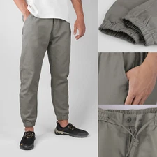 Men's Casual Joggers Pants Sweatpants Cargo Taper Leg Sport Workout Pant Trouser