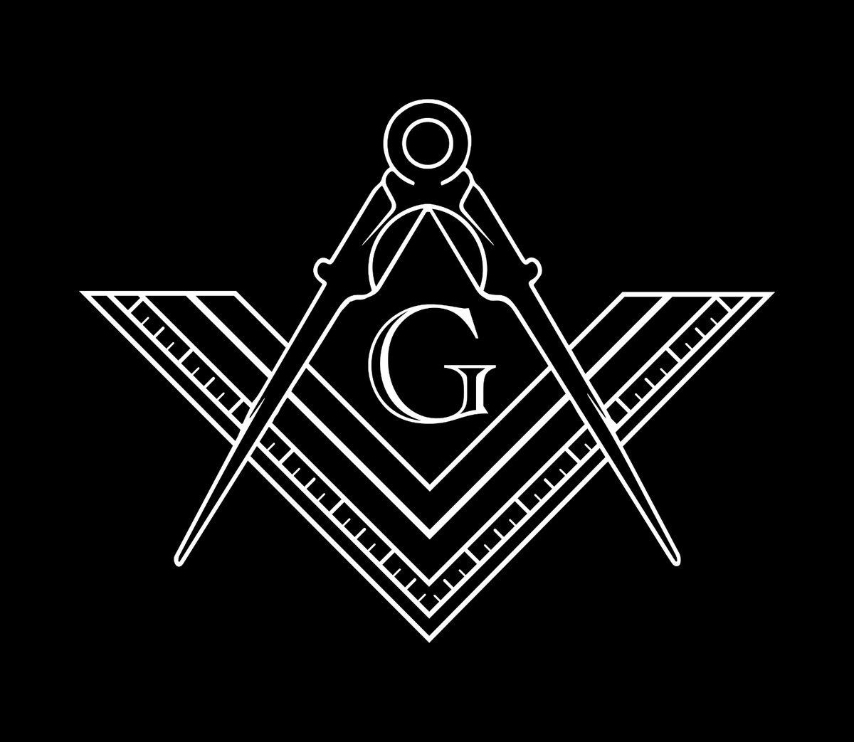 Masonic Stickers 2B1 ASK1 White Masonic Bumper Sticker - Masonic