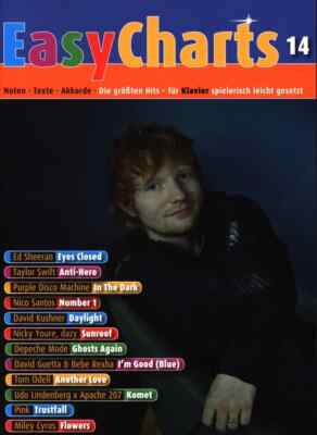 Easy Charts Bd. 14 - Popsongs für Klavier -  PORTOFREI VOM MUSIKFACHHÄNDLER