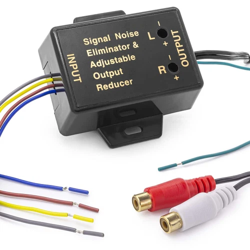 Low Level Convertisseur Adaptateur Voiture Audio Rca Auto Radio Câble