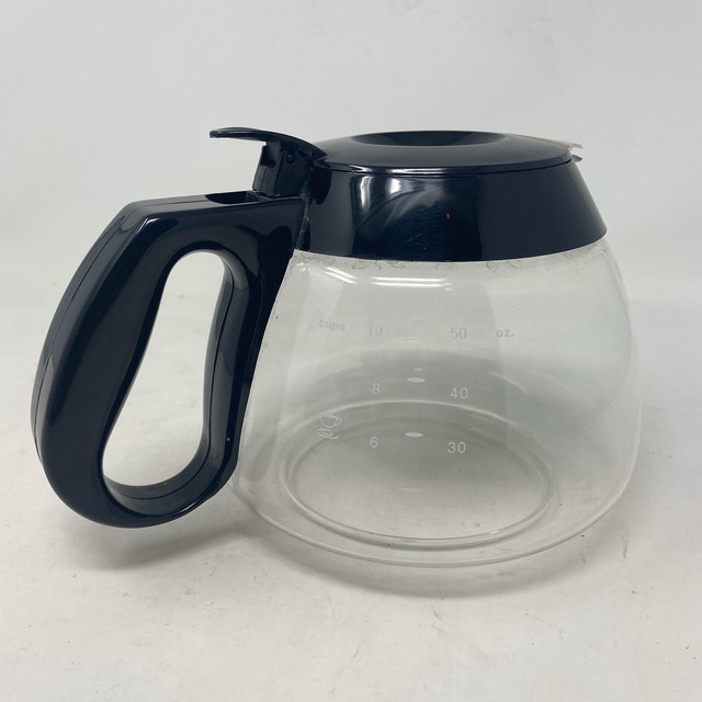 Cuisinart Replacement 10 Cup Glass Coffee Carafe DCCRC10B Pot Decanter