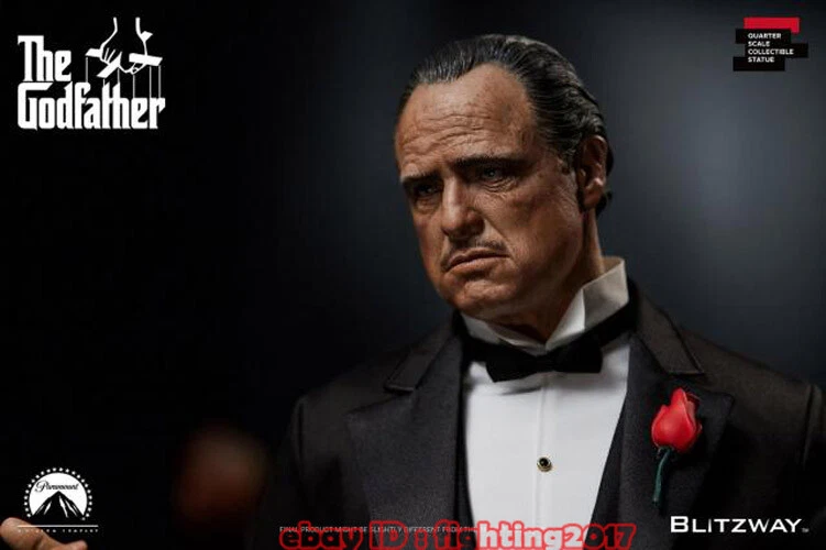 Estatua de Vito Corleone 1972 Blitzway 1/4 El Padrino versión de película Figura INSTOCK Foto 2 de 4