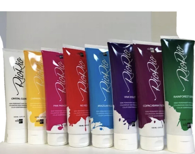 カラーリング・白髪染め Rio Oligo Rio Rio Semi Permanent Hair Color 3.4 fl oz Choose Color Buy