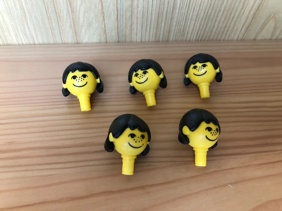 Lego 5x Homemaker Figure Head Kopf mit Haaren 685px3 mit x196 Figur Hair Long - Bild 3 von 4