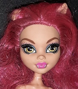 Mattel CLAWDEEN Monster High Pink Hair Nude Doll | eBay