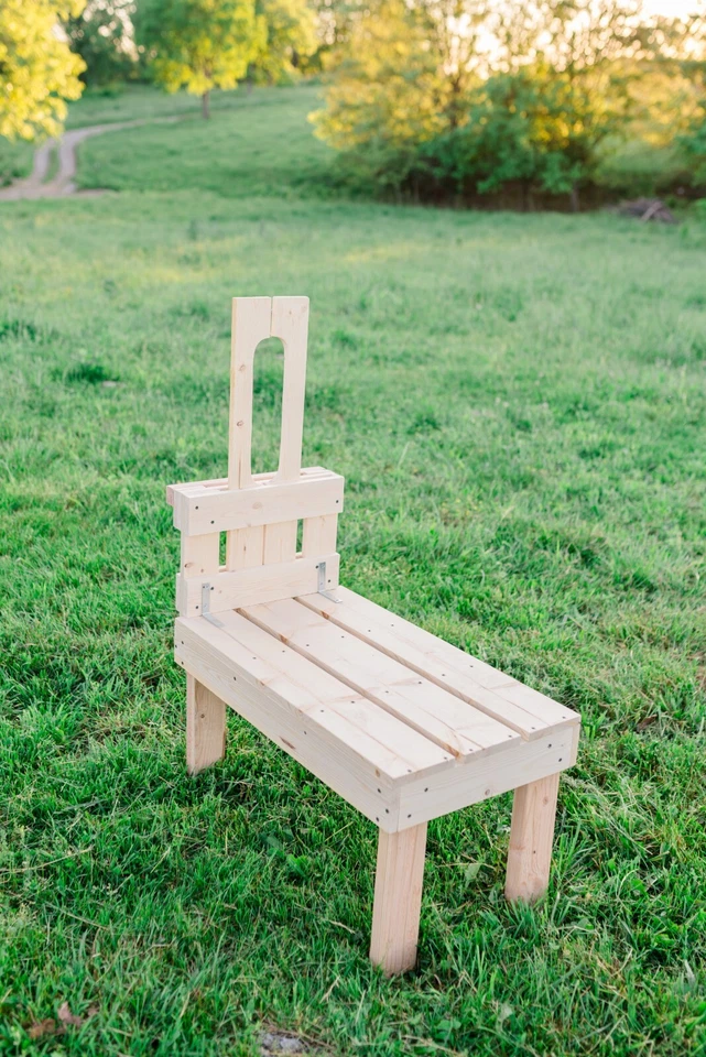 Nuevo soporte de ordeño de cabras pequeño para cabras enanas pigmeas y nigerianas 32 pulgadas. Natural Foto 2 de 4