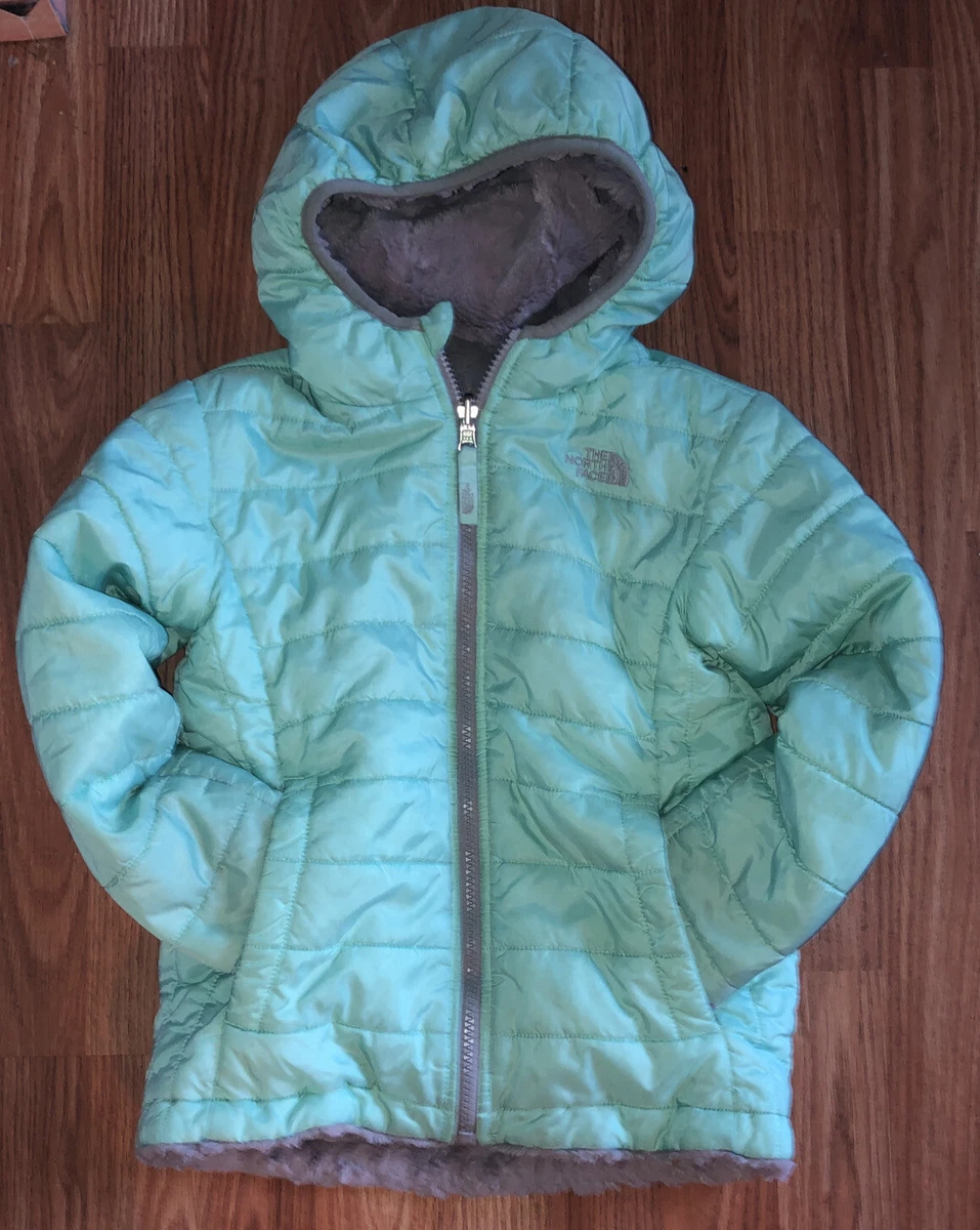 Girl's THE NORTH FACE Mint Green Reversible Hoodie Jacket, Size Unknown |  eBay