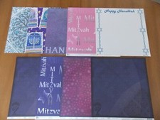 New Lot Of 9 Sheets Jewish Scrapbook Paper Hanukkah Menorah Mitzvah 12 x 12