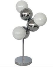 Robert Sonneman Chrome Molecule Eyeball Table...