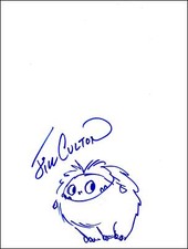 Jill Culton "Abominable" AUTOGRAPH Signed 8.5x11 Sketch ACOA
