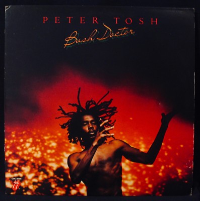 PETER TOSH-Bush Doctor-Near Mint Jamaican Reggae Album-ROLLING STONES #COC 39109
