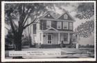 Suffern, New York Antique B&W Postcard - The Homestead Inn Advertising