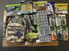 HUGE Lot of 6 GOOGAN 1/2oz Clickbait Dart Tackle Box Skelly Swim Strike King #G$