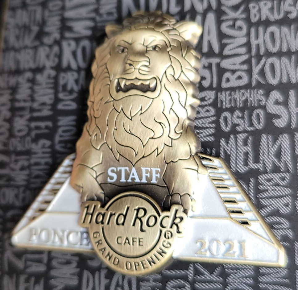 Hard Rock Cafe PONCE PR 2021 Grand Opening STAFF GOS PIN