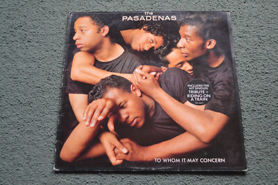 The Pasadenas   To Whom It May Concern Vinyl LP 1988 CBS   462877 1