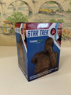 Star Trek TNG Captain Picard Facepalm Bust - Bronze Edition