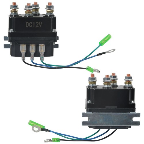 12V 250A Winch Control Solenoid Relay Contactor With Wireless Winch Remote Kit - Picture 10 of 15