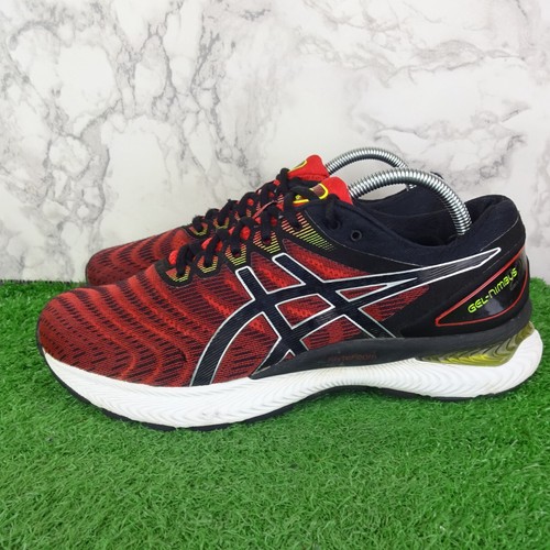 Asics Laufschuhe Größe 7,5 Herren Rot Schuhe Gel Nimbus Sport Jogging Gym - Bild 4 von 15