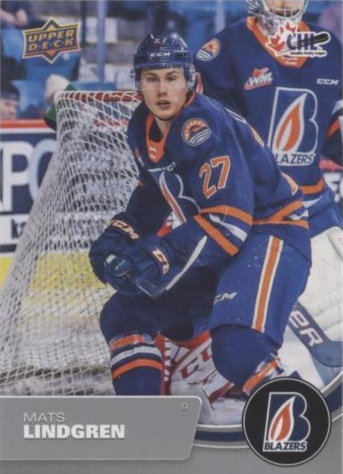 2021-22 Upper Deck CHL - Mats Lindgren #254 - 1 of 1