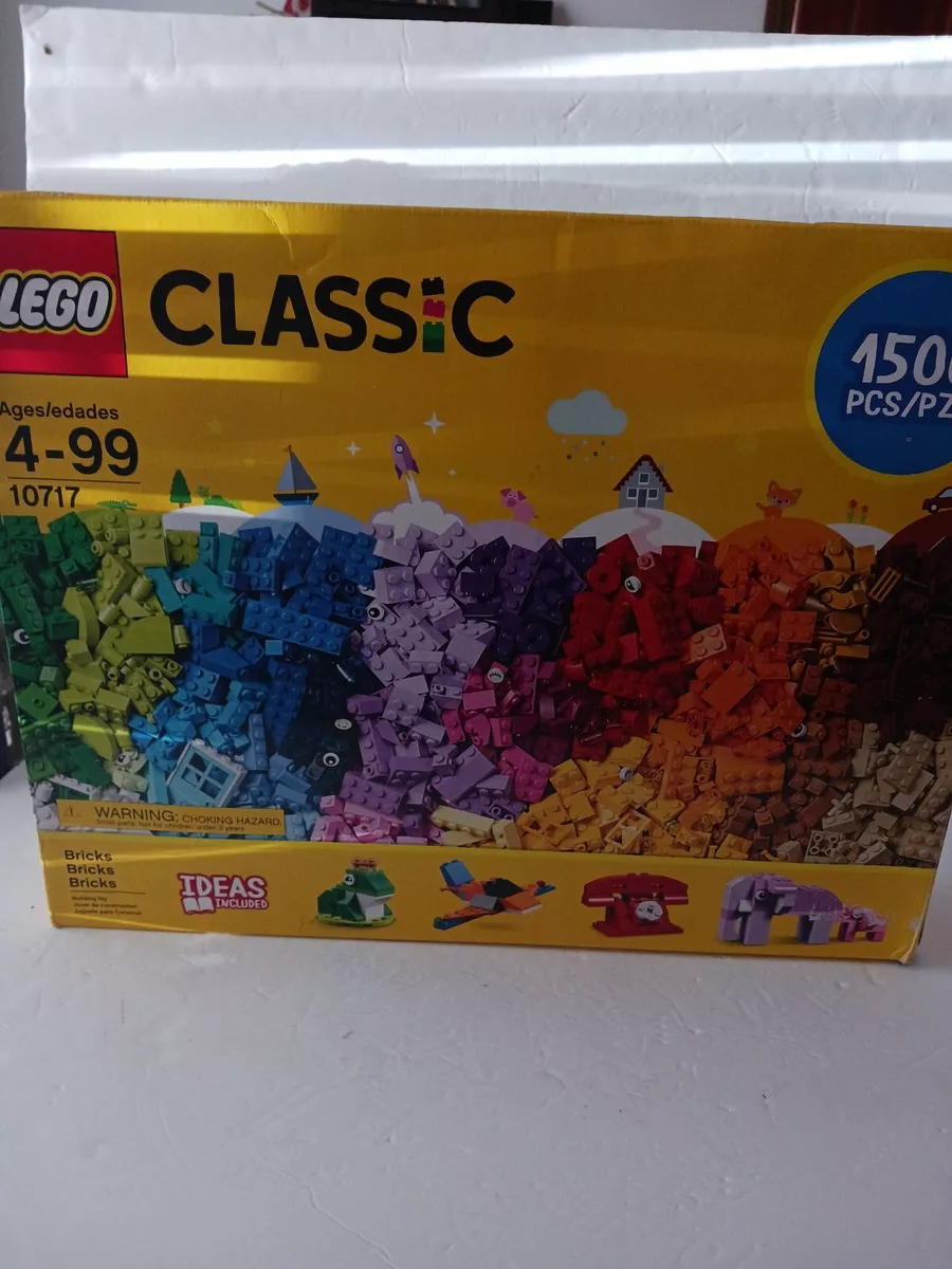  LEGO Classic Bricks Set - 10717, 1500 Pieces