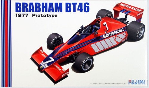 Modellino auto formula 1 model kit Fujimi f1 BRABHAM BT46 1977 scala 1:20