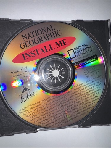 National Geographic The 1990's CD-ROM 3 Disc Set Windows 95 98 Macintosh - Picture 5 of 6
