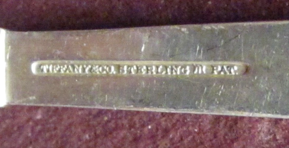 Tiffany & Co Sterling Cir 1934 HAMPTON CUCHARA SOPERA OVALADA 7 1/4" 68 gramos sin mono Foto 4 de 4