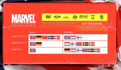 XMEN The Animated Series ULTIMATE COLL Complete Season 1-5 Art