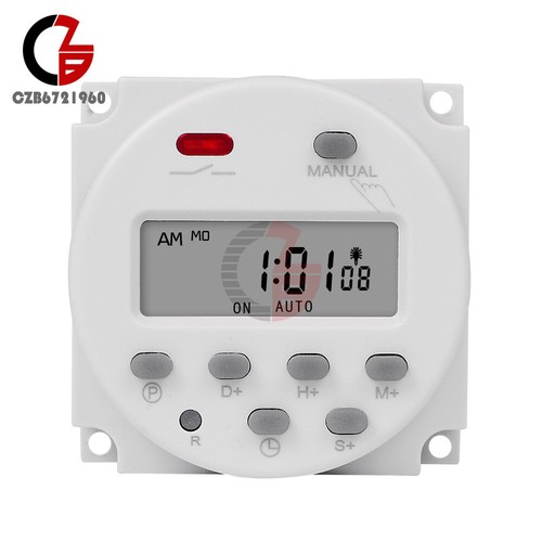 DC 12V 24V AC 110V CN101S Timer Switch Controller Automatic Cycle Timing Switch - Picture 36 of 108