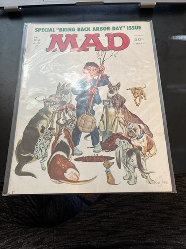 Mad Magazine #184 July, 1976 Very Good Condition.