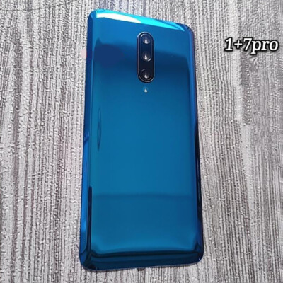 Batterieabdeckung Gehäuse Hintertür Glas+Kameraobjektiv Ersatz Für Oneplus 7 Pro