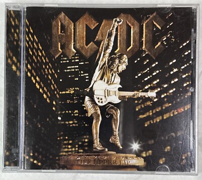 AC/DC - Stiff Upper Lip CD (2000, Leidseplein Press) Hard Rock Classic VG Cond.