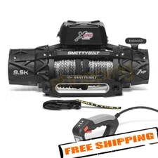 Smittybilt 98695 XRC GEN3 9.5K Comp Series Winch with Synthetic Cable