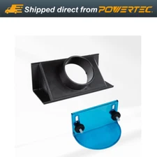 POWERTEC 71733 Full Size Router Bit Guard Kit with Router Table Dust Port