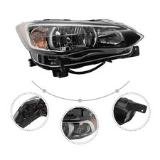 Right Lamp For Subaru Crosstrek 2018 2019 2020 2021 Halogen Headlight W/ LED DRL