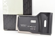 MINT in Box Contax DATA BACK Titan Silver for T2 From JAPAN