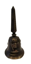 Artist Blake Valleau Sculpture Bronze Bell ABA Convention 1997 Washington