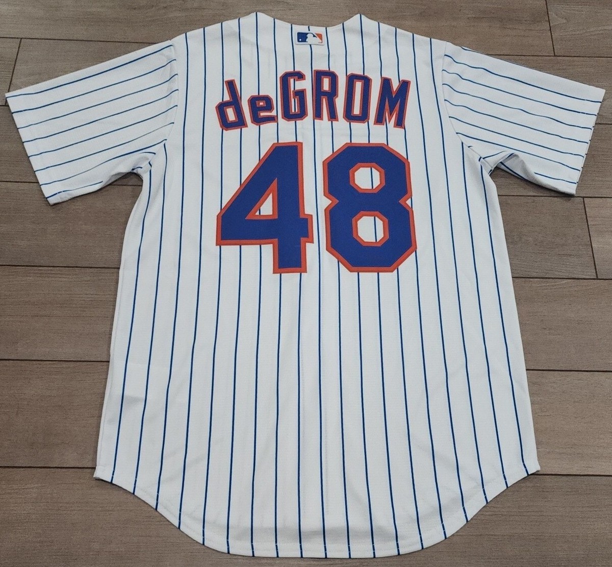 New Nike New York Mets Jacob deGrom #48 Pinstripe Official
