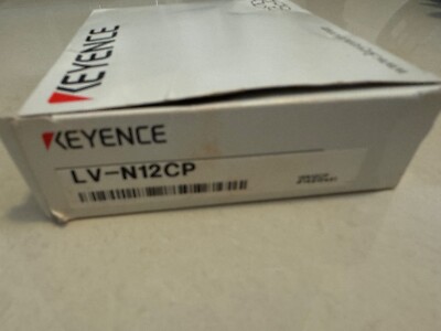 Keyence LV-N12CP Digital Laser Sensor Amplifier Expansion Unit M8 Connector PNP