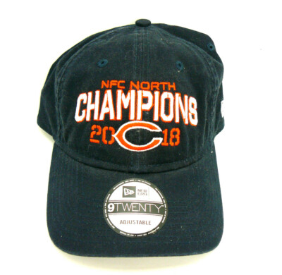 Chicago Bears NFC 2018 North Division Champions New Era Hat