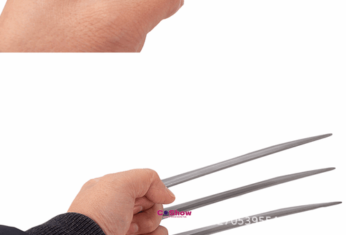 25cm Anime Wolverine Claw Hard Logan Blade Claw Paw 1:1 Cosplay Requisite Sicherheit - Bild 10 von 12