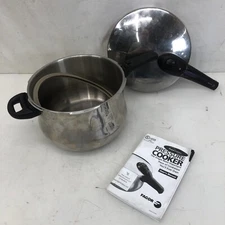 FAGOR 8 Quart RAPID EXPRESS 18/10 8L Stainless Steel PRESSURE COOKER