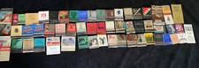 (55) Vintage RARE Match Books Random Big Name People And Companies!!